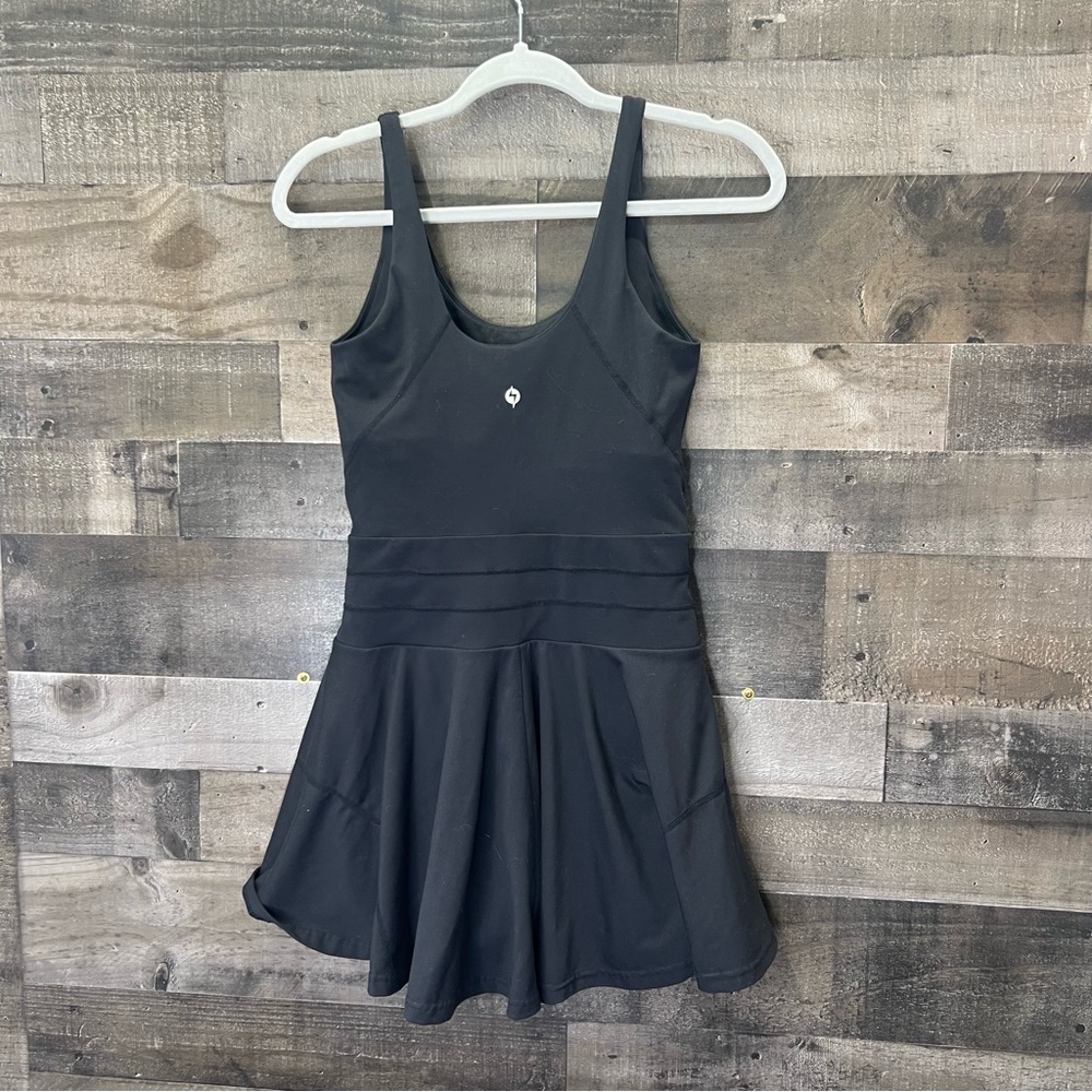 POPFLEX Twirl Dress in Black - Picture 3 of 10